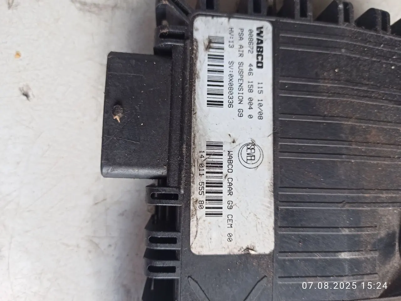 блок управления пневмоподвеской Fiat Scudo 2 поколение 4461580040 — фото 2