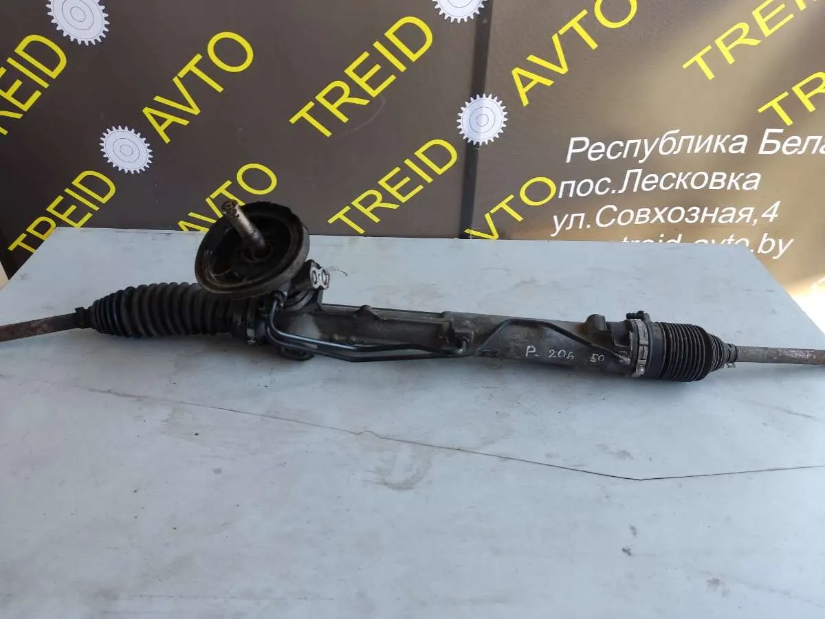 Рулевая рейка без тяг гидравлическая Peugeot 206 1 поколение
