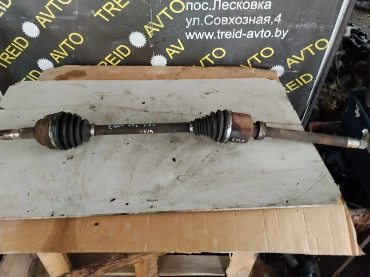 Полуось передняя правая (приводной вал, ШРУС) Peugeot Boxer