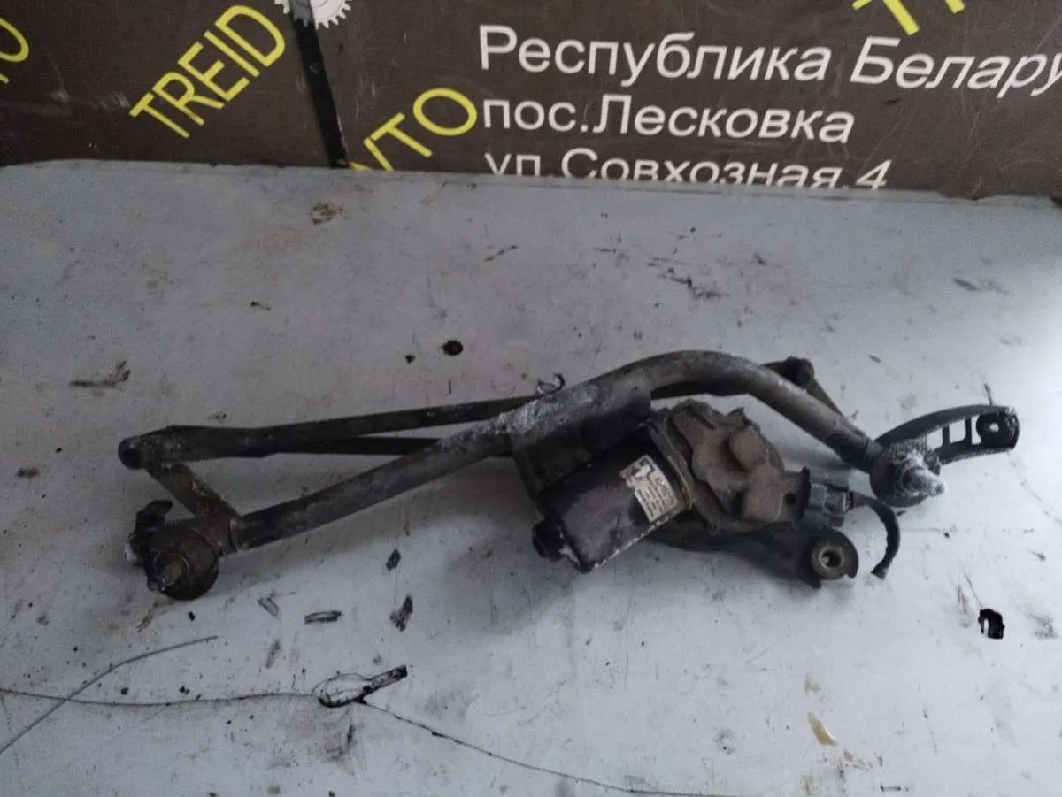 Механизм стеклоочистителя (трапеция дворников) Nissan Almera N16
