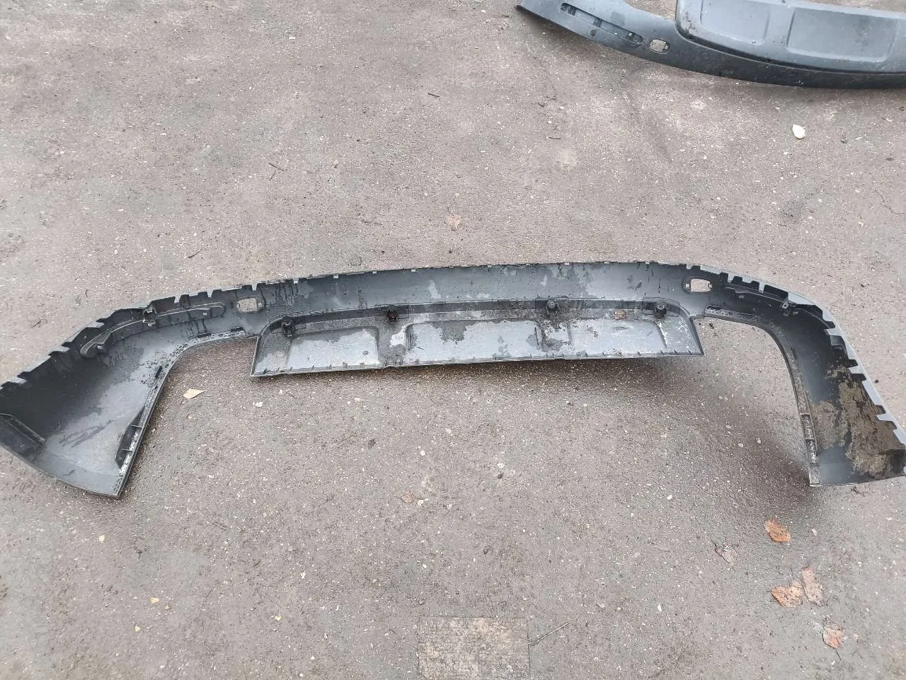 Накладка (юбка) заднего бампера 7L6807521P Volkswagen Touareg 1 поколение Артикул IMP-260602-12265