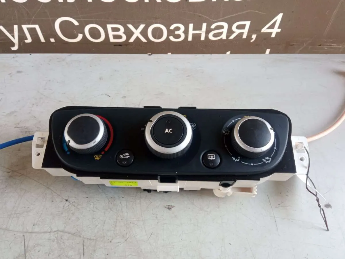 блок управления печки/климат-контроля Renault Scenic 3 поколение