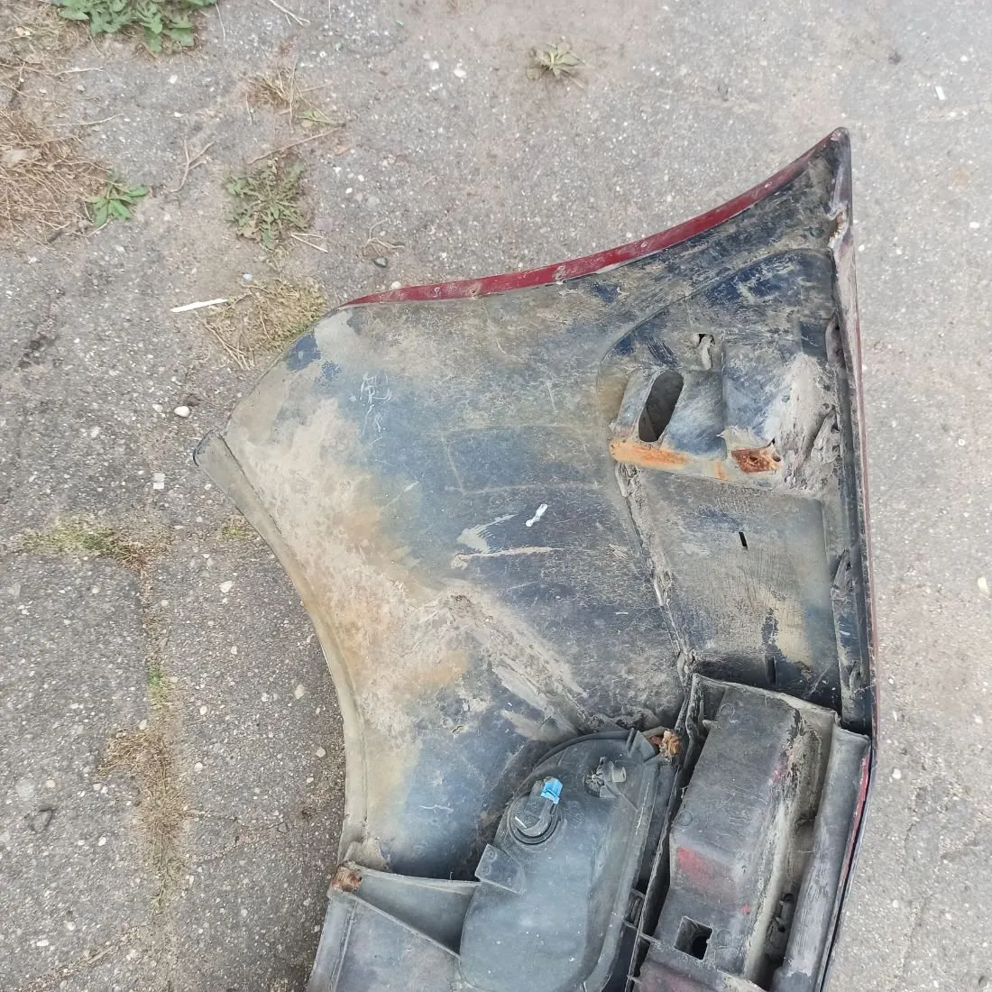 Заглушка (решетка) в бампер передний Citroen Xantia 1 поколение — фото 2