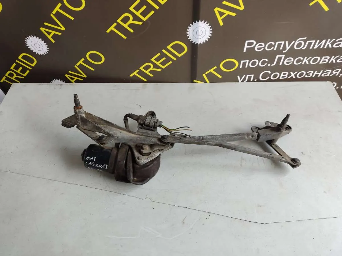 Механизм стеклоочистителя (трапеция дворников) Renault Laguna 1 поколение