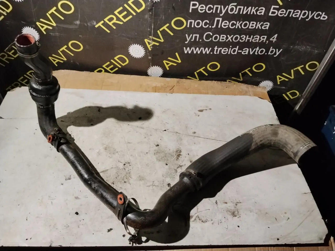 патрубок интеркулера Peugeot Boxer