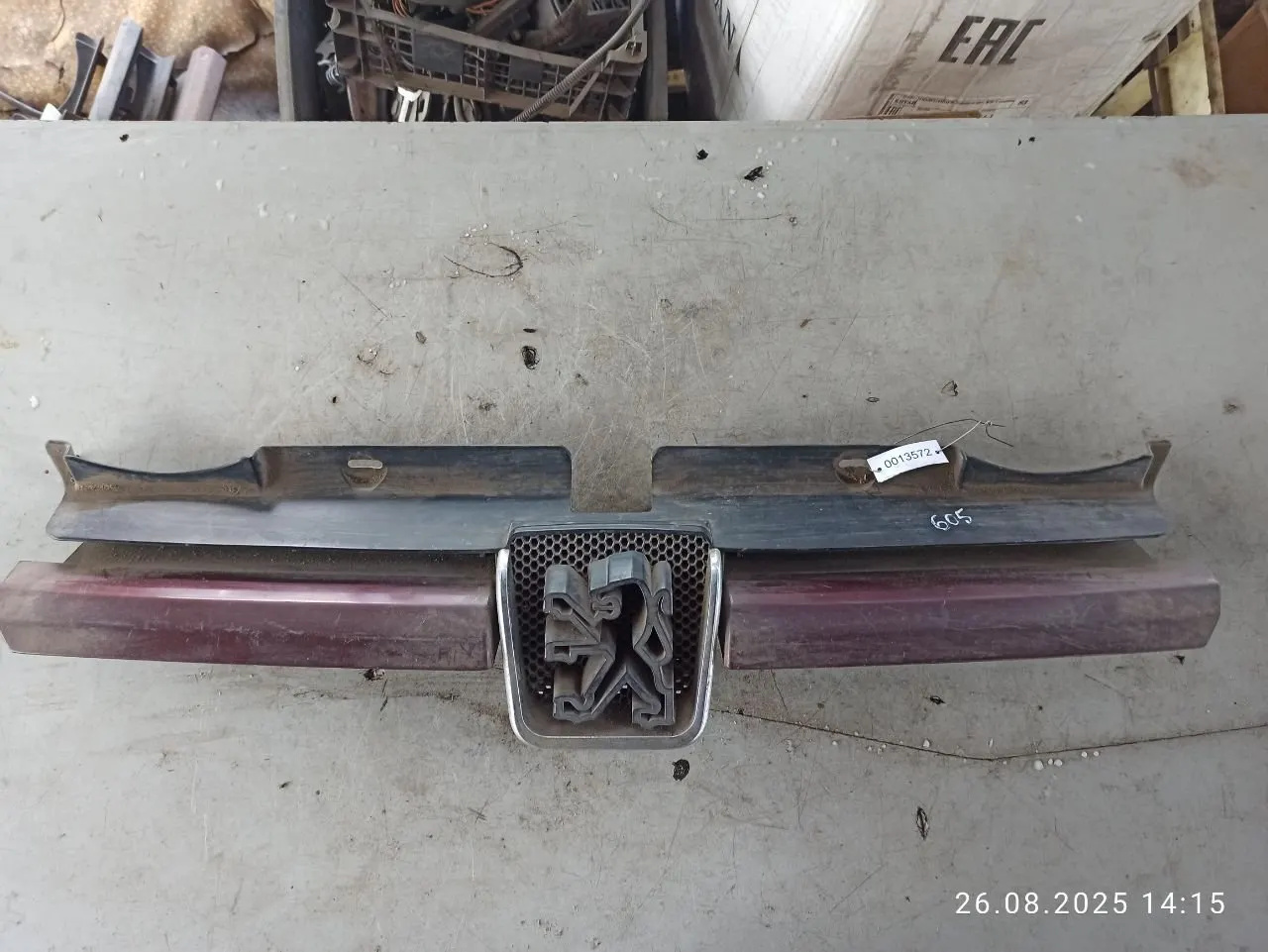 решетка радиатора Peugeot 605 1 поколение [рестайлинг]