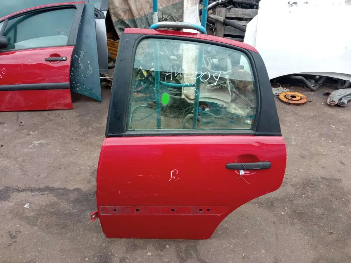 Дверь задняя левая Citroen C3 1 поколение