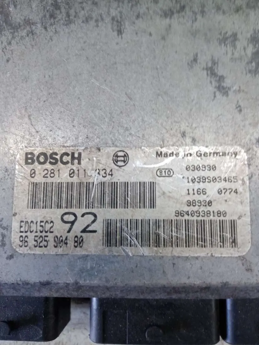 блок управления двигателем 0281011334 Peugeot 807 1 поколение Артикул IMP-260602-11728