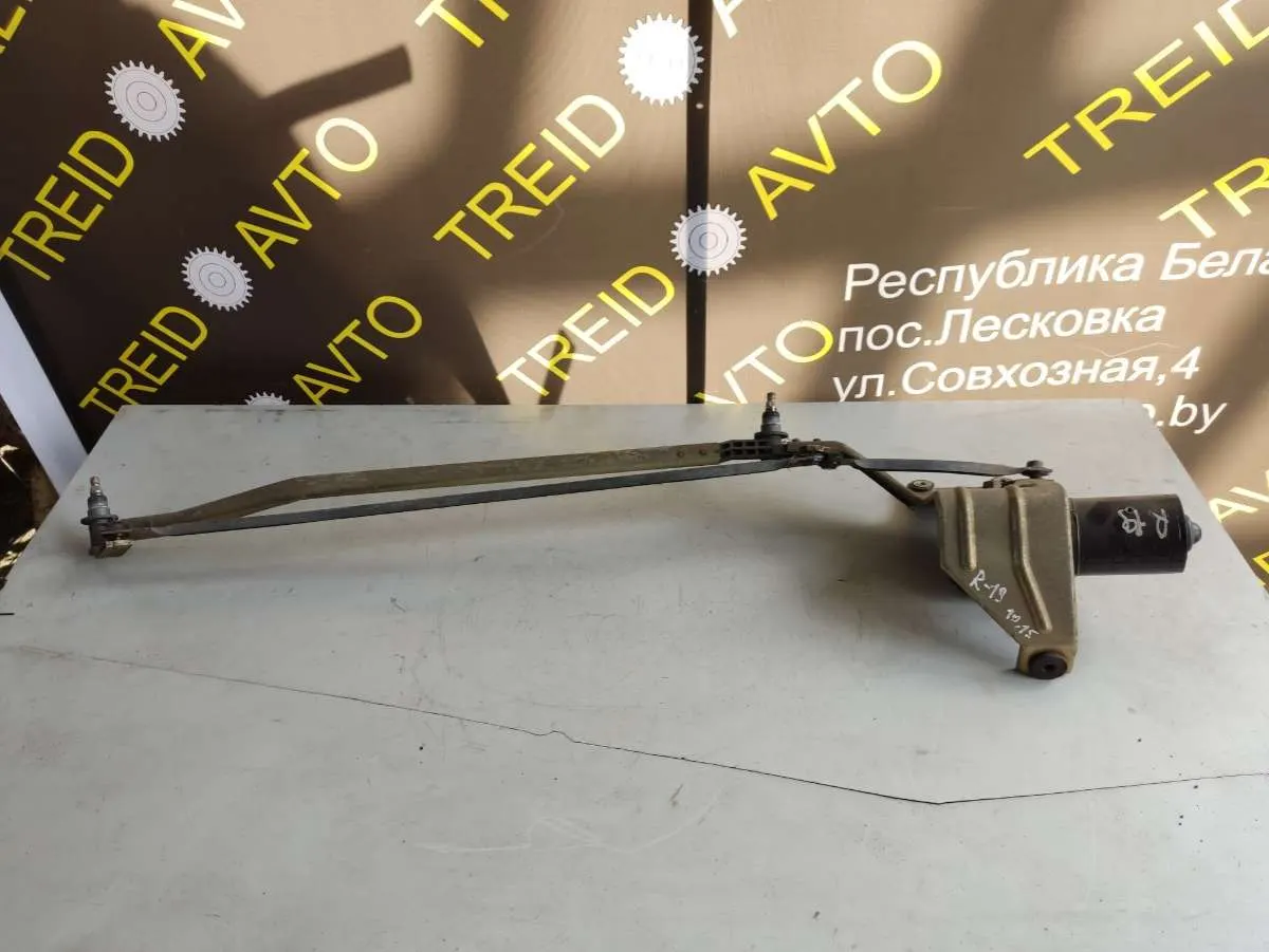 Механизм стеклоочистителя (трапеция дворников) Renault 19 2 поколение