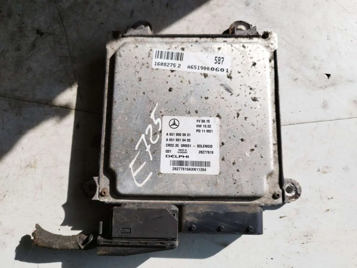 блок управления двигателем Mercedes-Benz Sprinter A6519000601