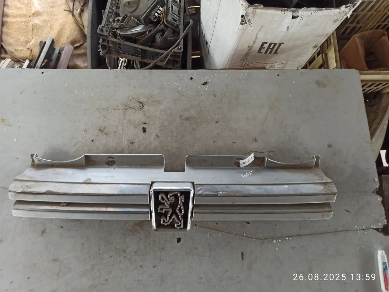 решетка радиатора Peugeot 605 1 поколение [рестайлинг]
